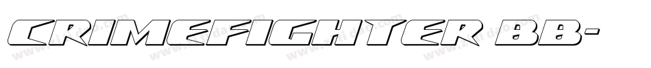 CrimeFighter BB字体转换